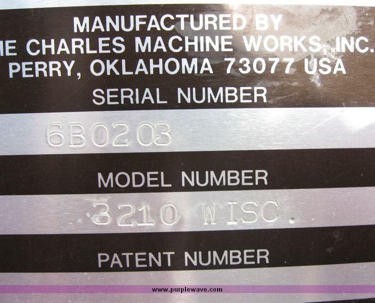 image for item 2062 Ditch Witch 3210 trencher