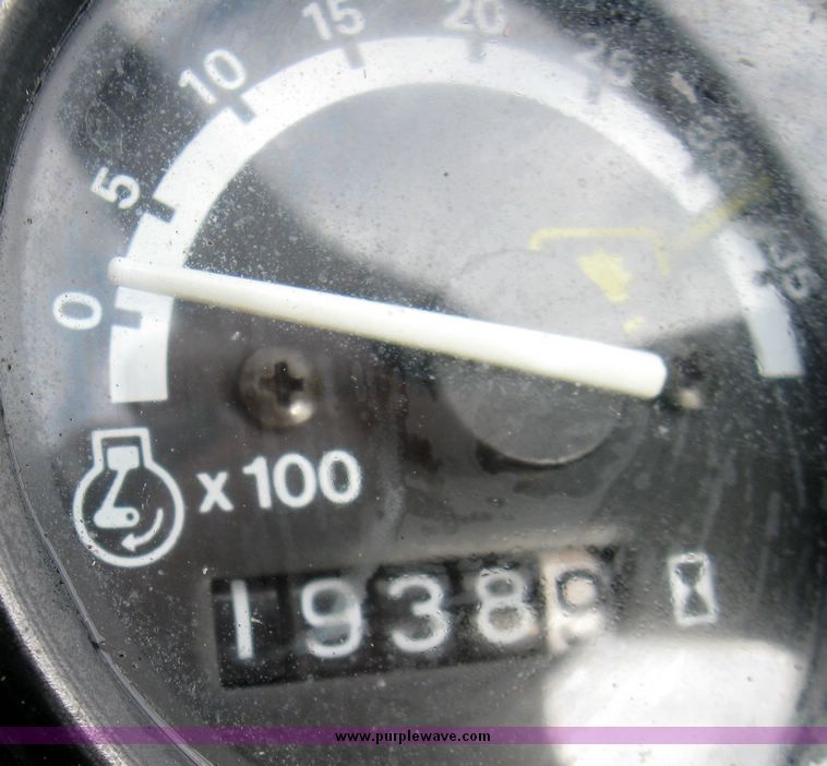 image for item 3355 1994 John Deere 855 MFWD utility tractor with belly mount mower