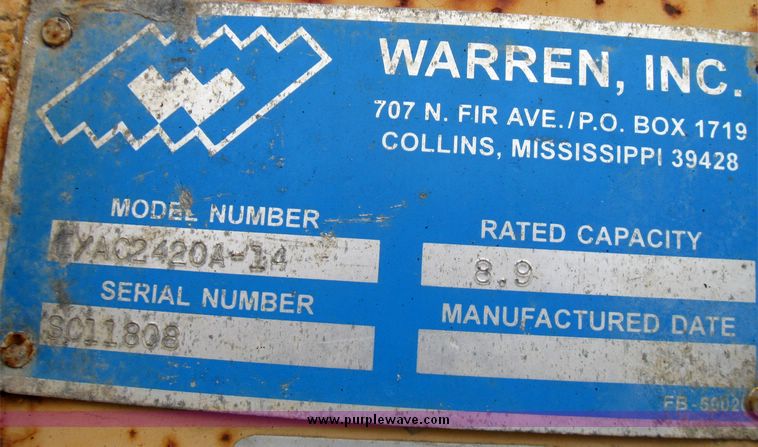 image for item 3373 2000 International Series 2654 dump truck with 15' dump bed