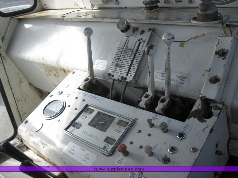 image for item 8432 1968 Elgin Model S street sweeper