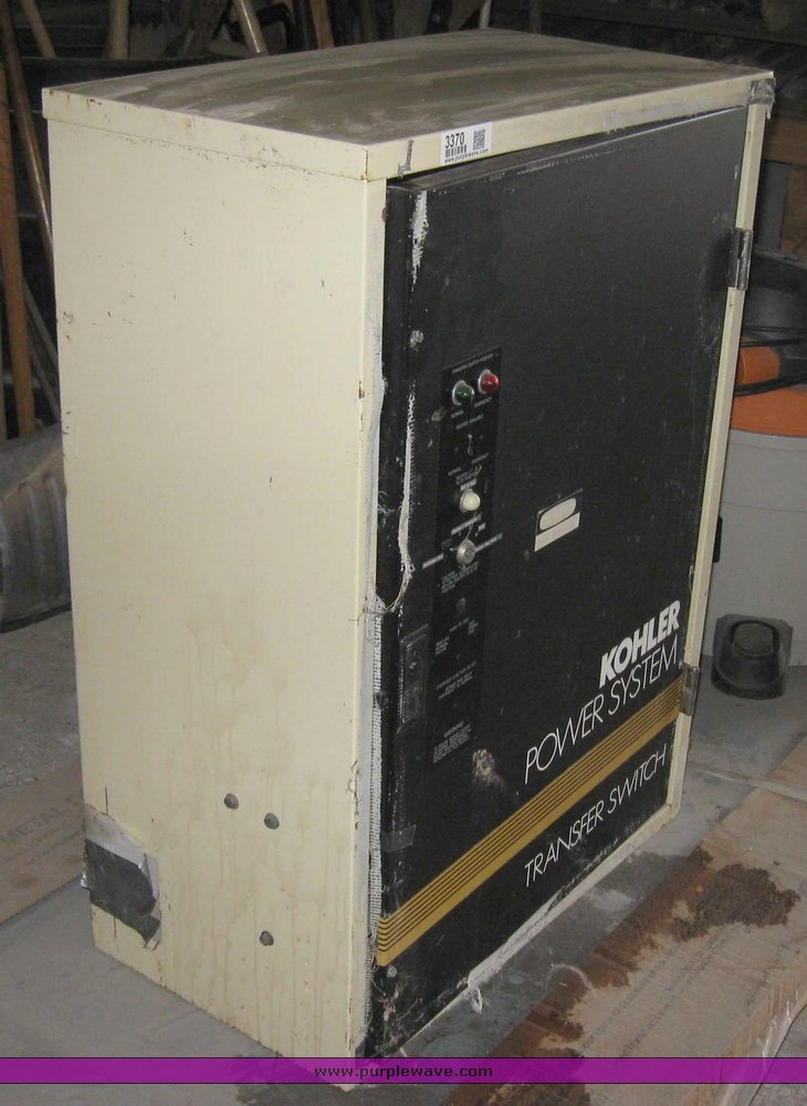 image for item 9801 Kohler power system transfer switch