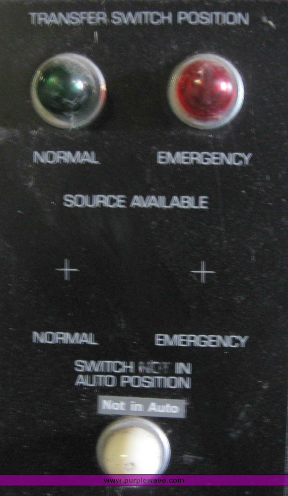 image for item 9801 Kohler power system transfer switch