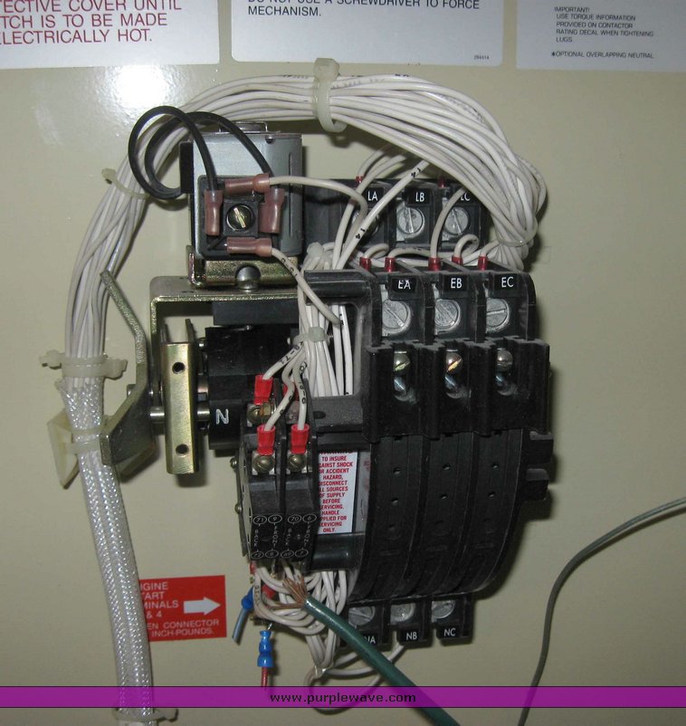 image for item 9801 Kohler power system transfer switch