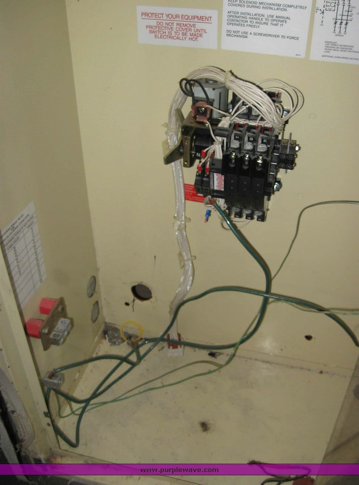 image for item 9801 Kohler power system transfer switch