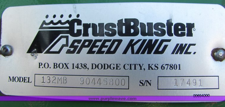 image for item 3023 2006 CrustBuster Speed King module builder