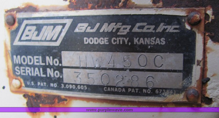 image for item 3032 BJM 450C grain cart