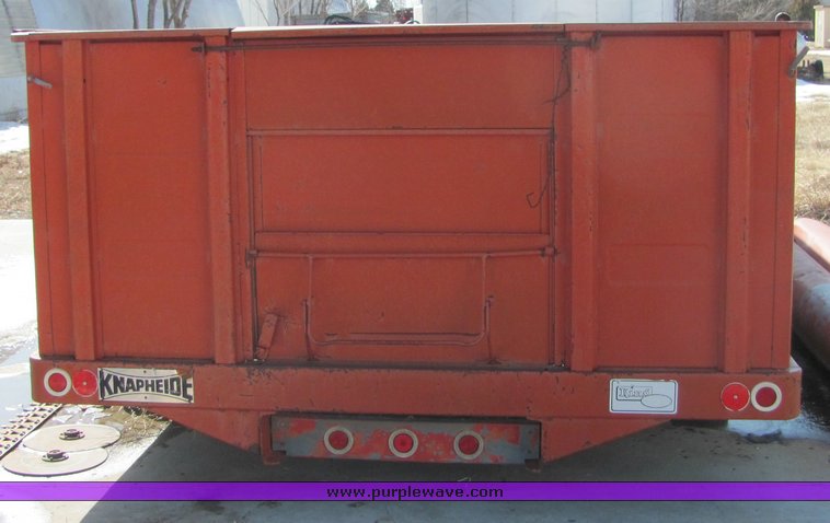 image for item 3033 Knapheide 18' steel bed