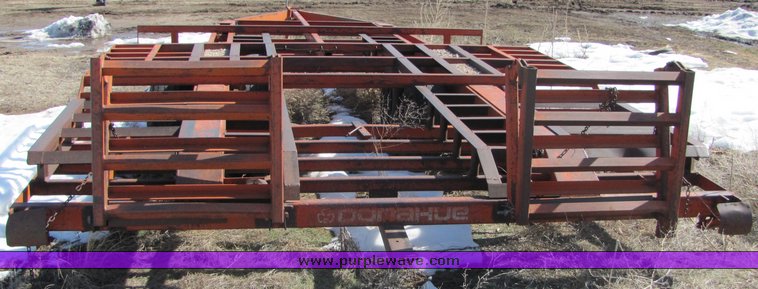 image for item 3036 Donahue combine/swather trailer