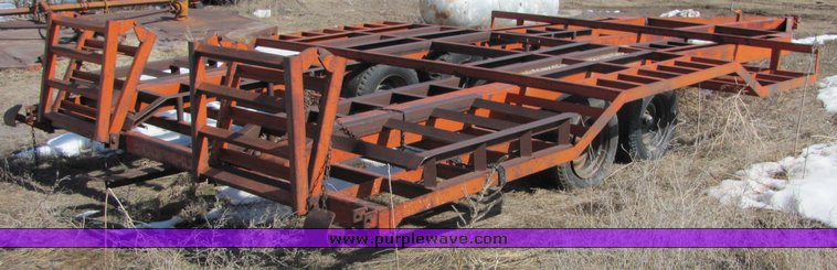 image for item 3036 Donahue combine/swather trailer