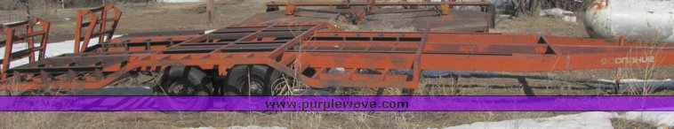 image for item 3036 Donahue combine/swather trailer