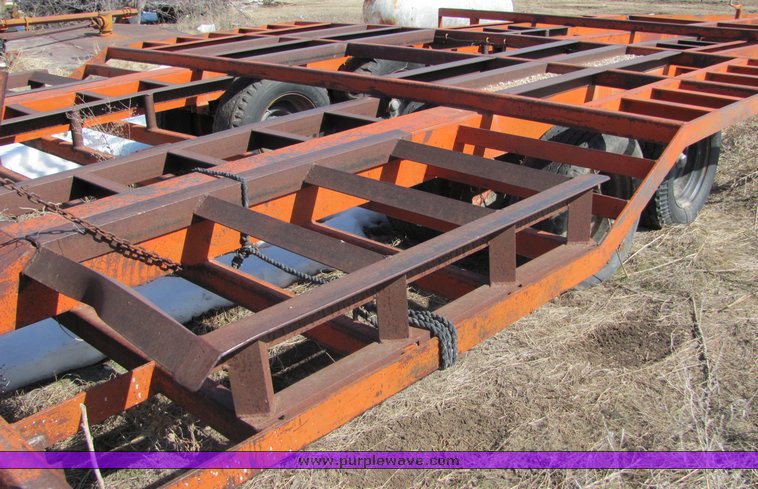 image for item 3036 Donahue combine/swather trailer