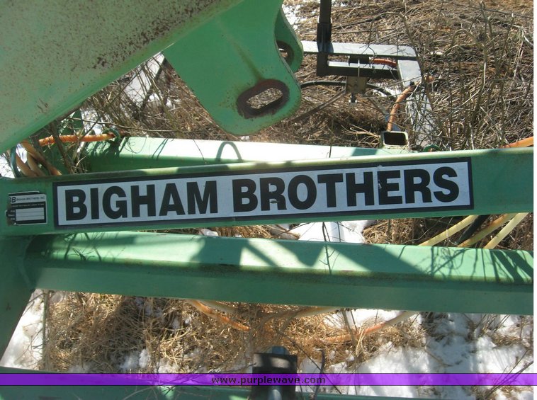 image for item 3883 Bigham Brothers tool bar