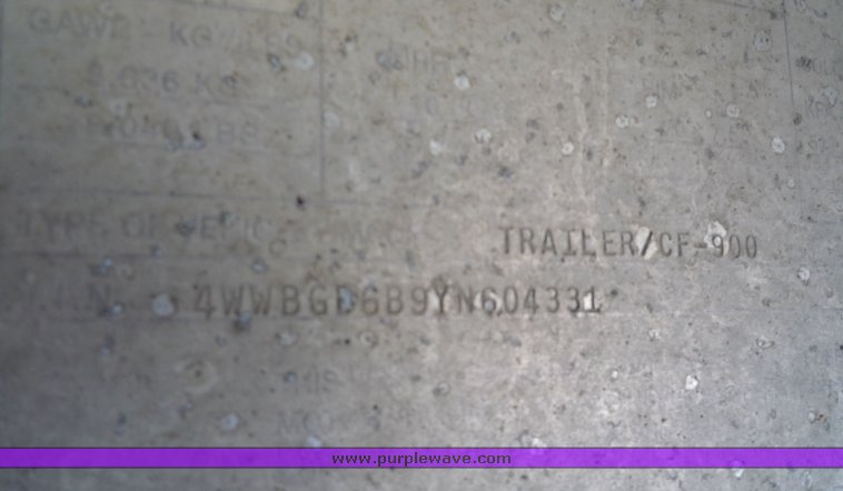 image for item 4001 2000 Wilson 48' flatbed trailer