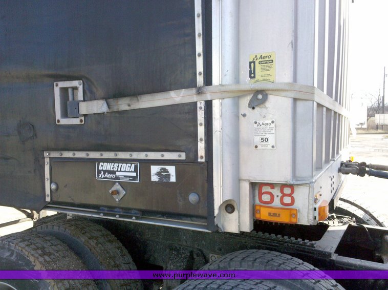 image for item 4007 2002 Transcraft Eagle 48' flatbed trailer