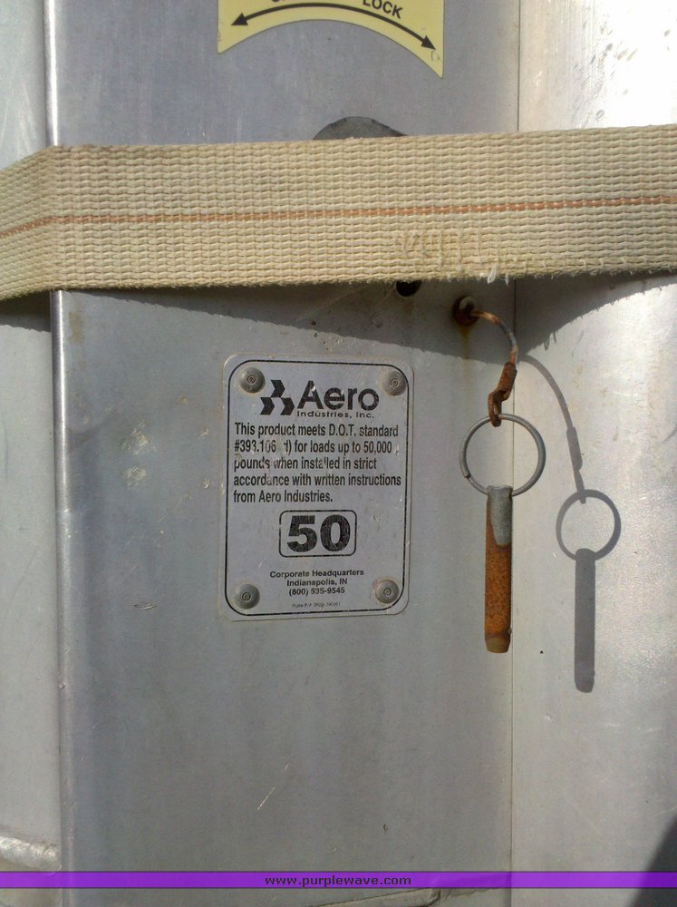 image for item 4007 2002 Transcraft Eagle 48' flatbed trailer