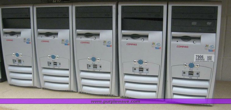 image for item 7906 (5) Compaq computers