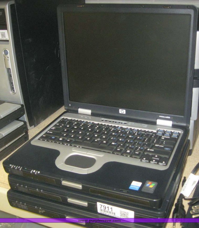 image for item 7911 (4) HP Compaq NC 6000 laptops