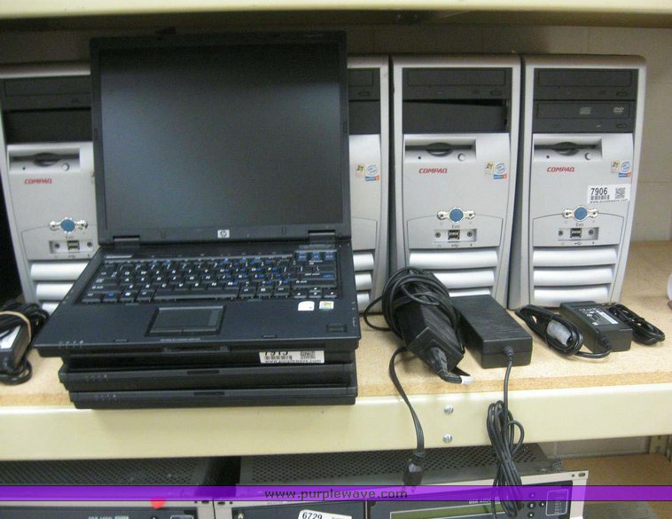 image for item 7913 (4) HP Compaq NC 6320 computers