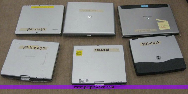 image for item 7945 (6) Gateway laptop