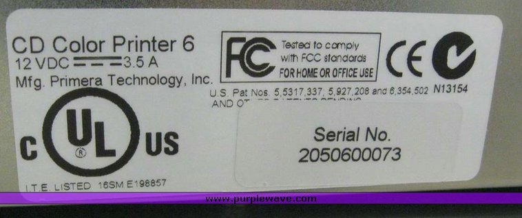 image for item 7955 Primera Composer Max optical duplicator