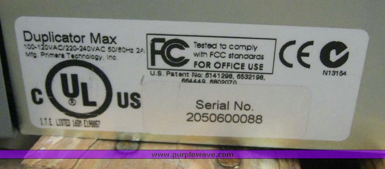 image for item 7955 Primera Composer Max optical duplicator