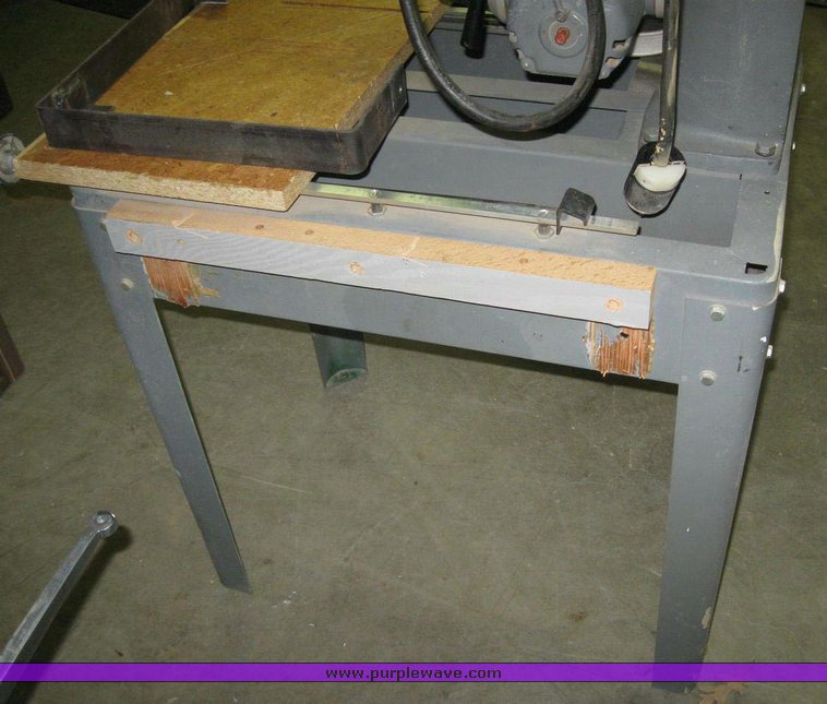 image for item 7962 Delta Rockwell radial arm saw