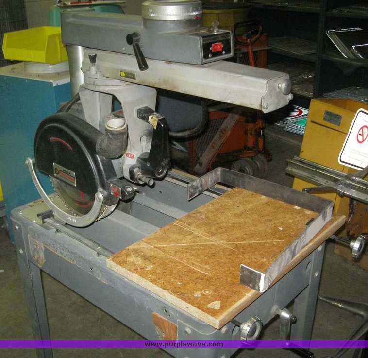 image for item 7962 Delta Rockwell radial arm saw