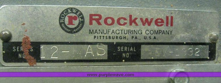 image for item 7962 Delta Rockwell radial arm saw