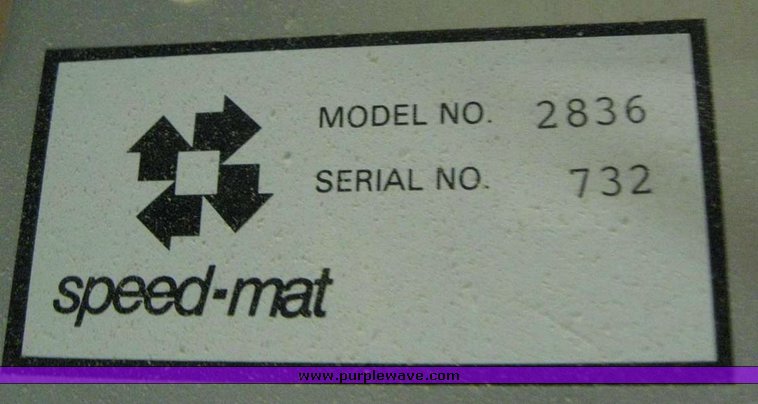 image for item 7963 Speed-Mat mat cutter