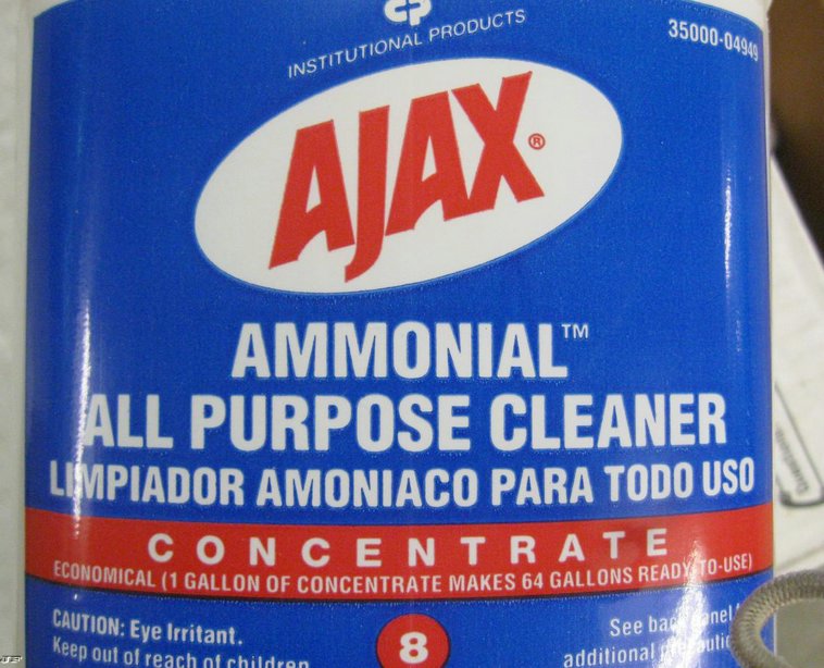 (12) gallons of AJAX ammonia allpurpose cleaner in Des Moines, IA