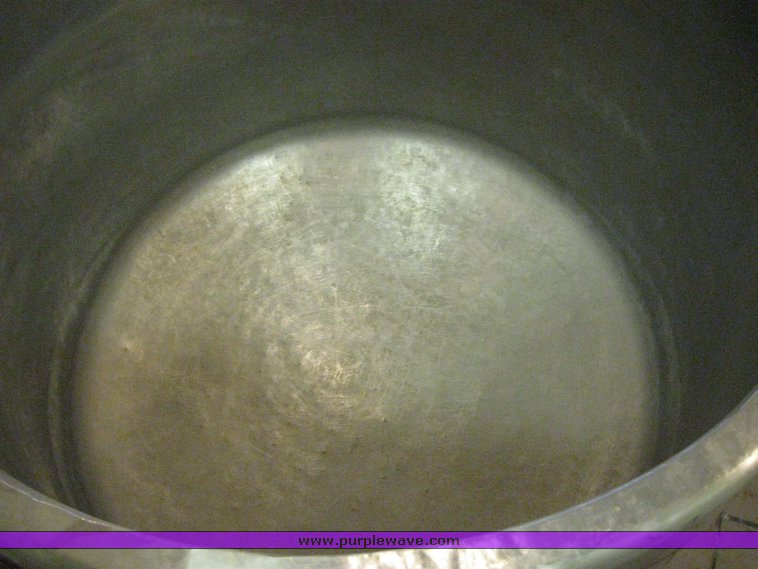 image for item 7987 National 100 gallon stainless steel steam kettle