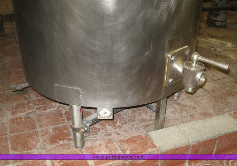 image for item 7987 National 100 gallon stainless steel steam kettle