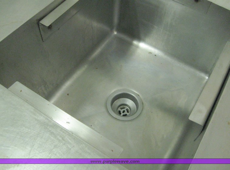 image for item 7999 Stainless steel prep table