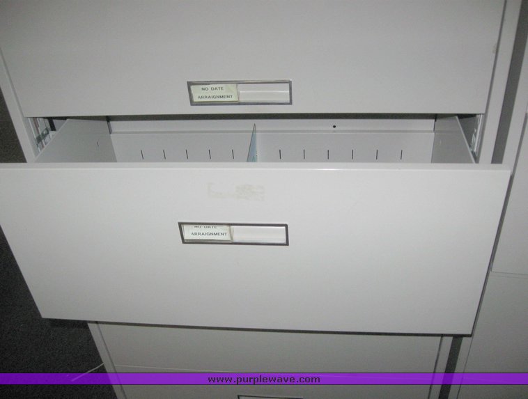 image for item 8052 (6) assorted file cabinets