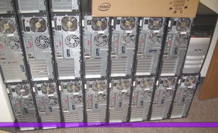 image for item 8058 (19) HP Compaq Evo computers