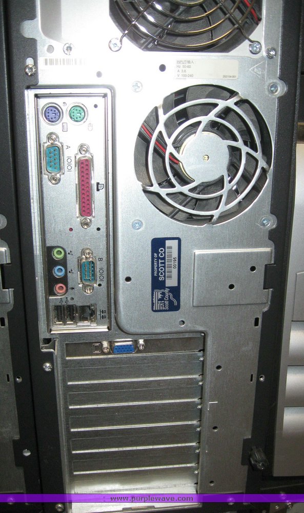 image for item 8058 (19) HP Compaq Evo computers