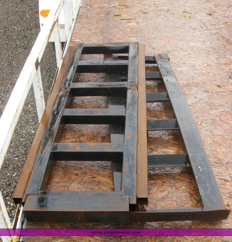 image for item 2098 Homemade 20' bumper-pull trailer