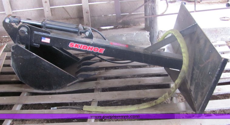 image for item 3200 Skidhoe backhoe skidsteer attachment