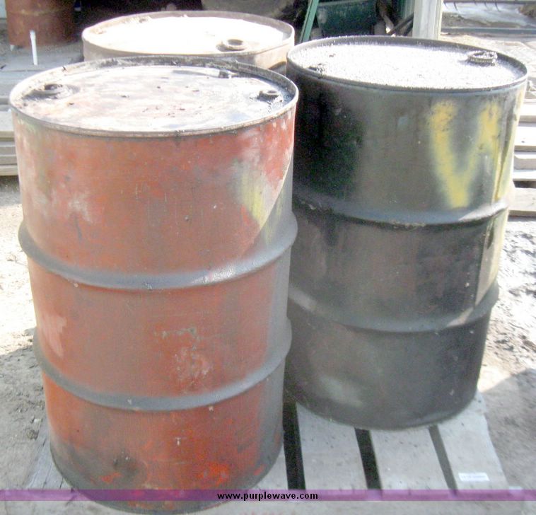 image for item 3415 Assorted empty barrels