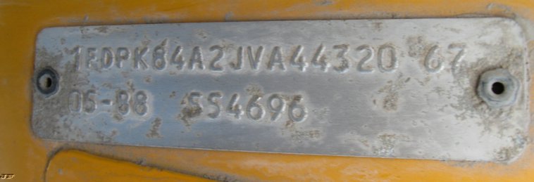 image for item 5317 1988 Ford F800F dump truck