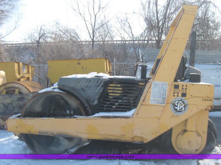 image for item 5438 Hyster C615B vibratory roller