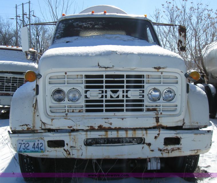 image for item 5447 1968 GMC water truck