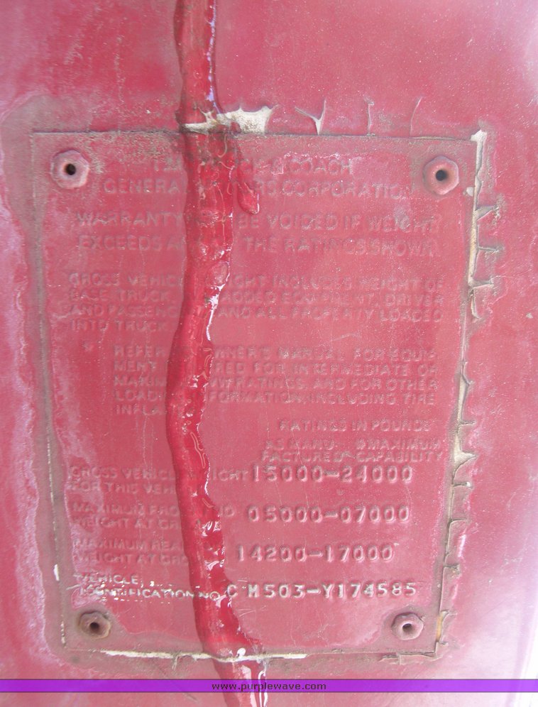 image for item 5449 1971 GMC cab and chassis