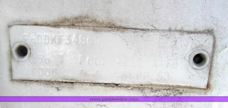 image for item 5478 1969 Ford flatbed truck