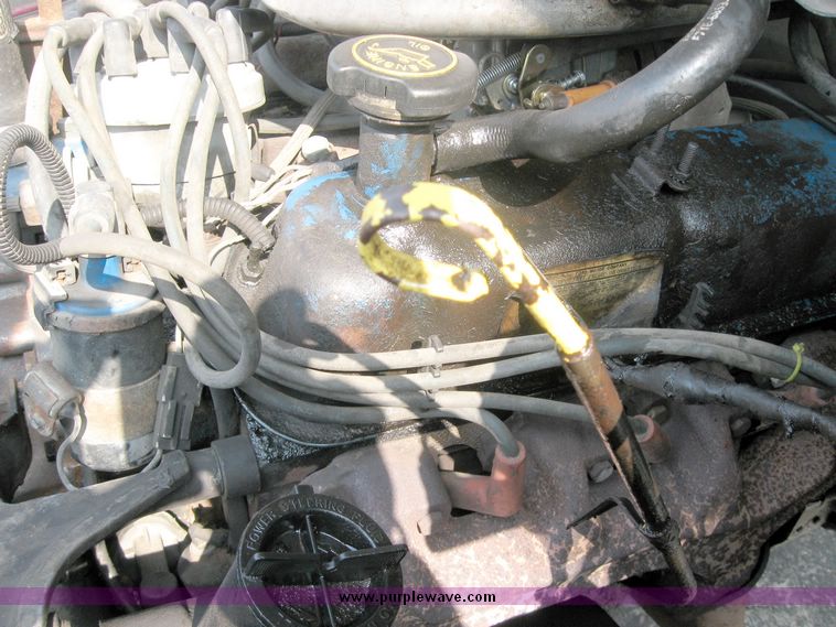 image for item 5581 1987 Ford F-350 pickup with flatbed