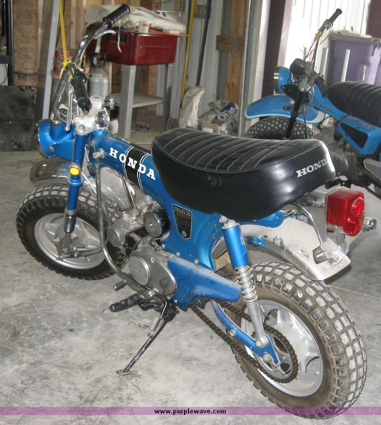 image for item 7842 Honda Trail 70 trail bike