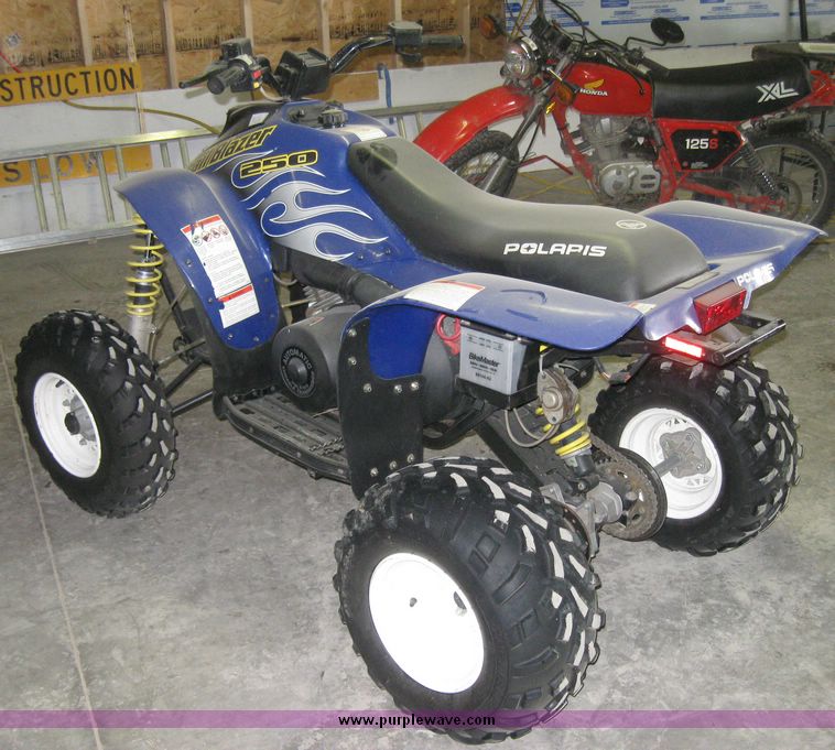 image for item 7848 2004 Polaris 250 four wheeler