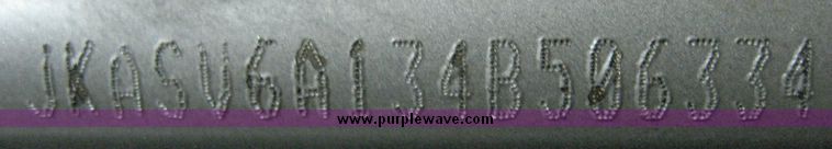 image for item 7852 2004 Kawasaki KFX 700 four wheeler