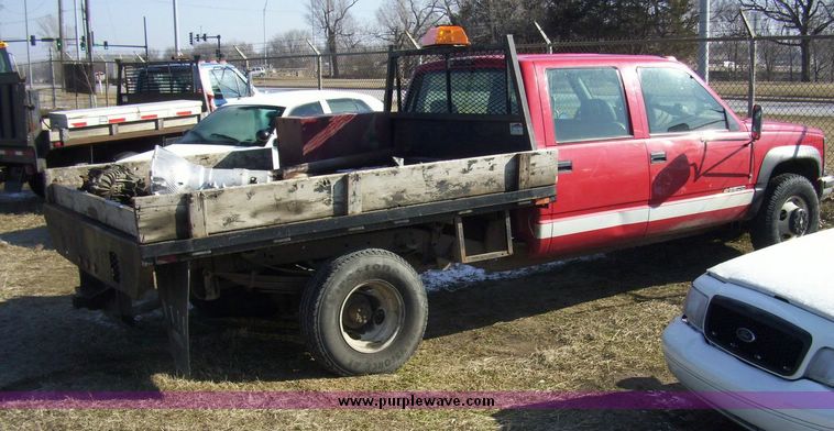 image for item 4611 1996 Chevrolet K3500 utility truck