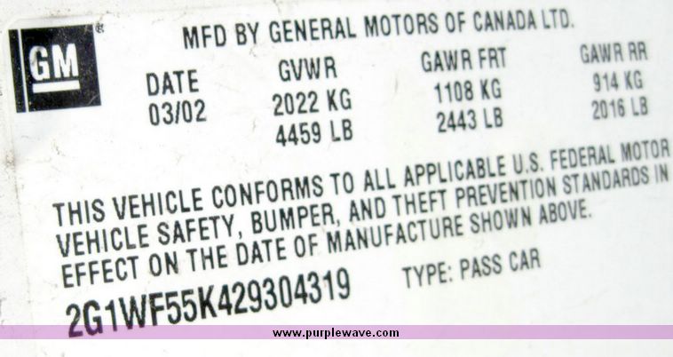 image for item 4647 2005 Chevrolet Impala